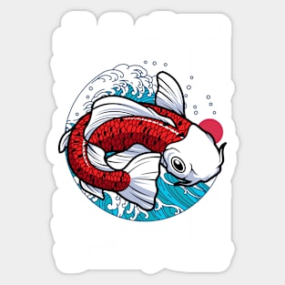 fish koi Sticker